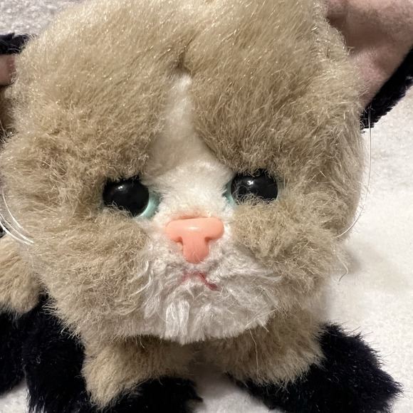 1993 Tyco Kitty Kitty Kittens Kitten VTG Black Tan Plush Siamese Coloring Purrs - Picture 2 of 16